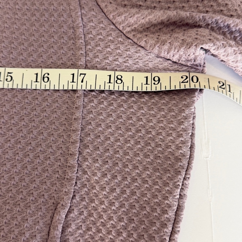 Adidas Women's Ultimate365 Textured Golf Jacket Preloved Fig Color Size Large - Picture 9 of 9